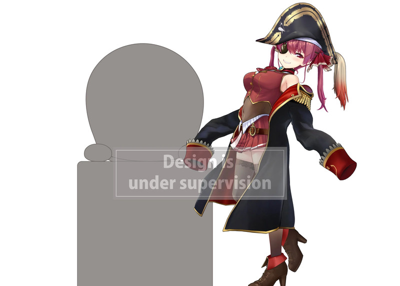 hololive production Hikkake Houshou Marine Figure
